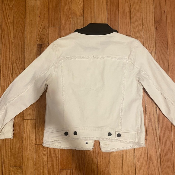 FRAME white denim jacket - Picture 3 of 4